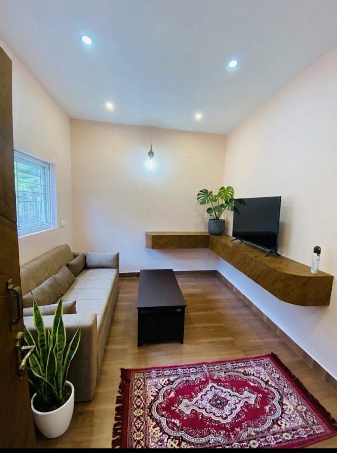 Relaxed lounge inside the homestay